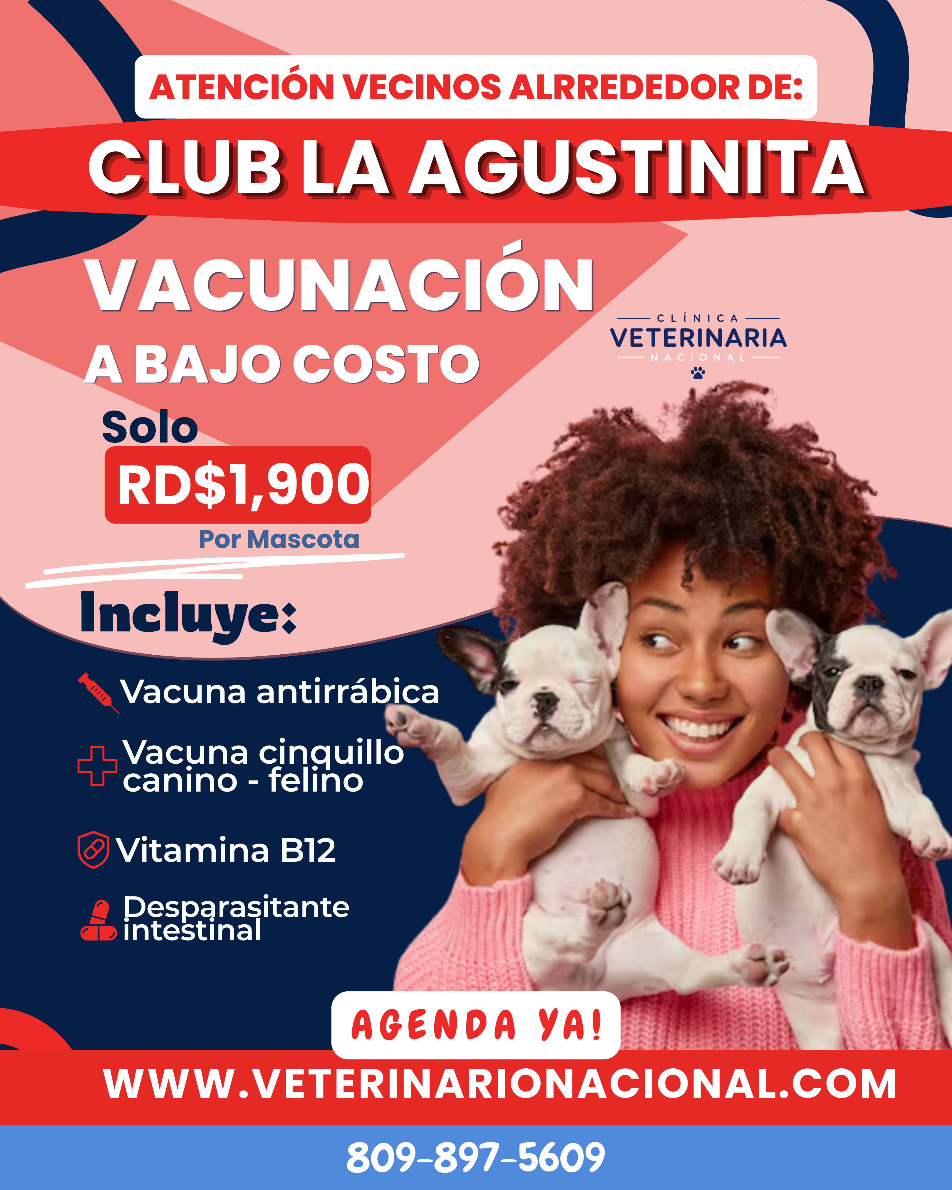Paquete Vacunas Anuales A Bajo Costo - CLUB AGUSTINITA